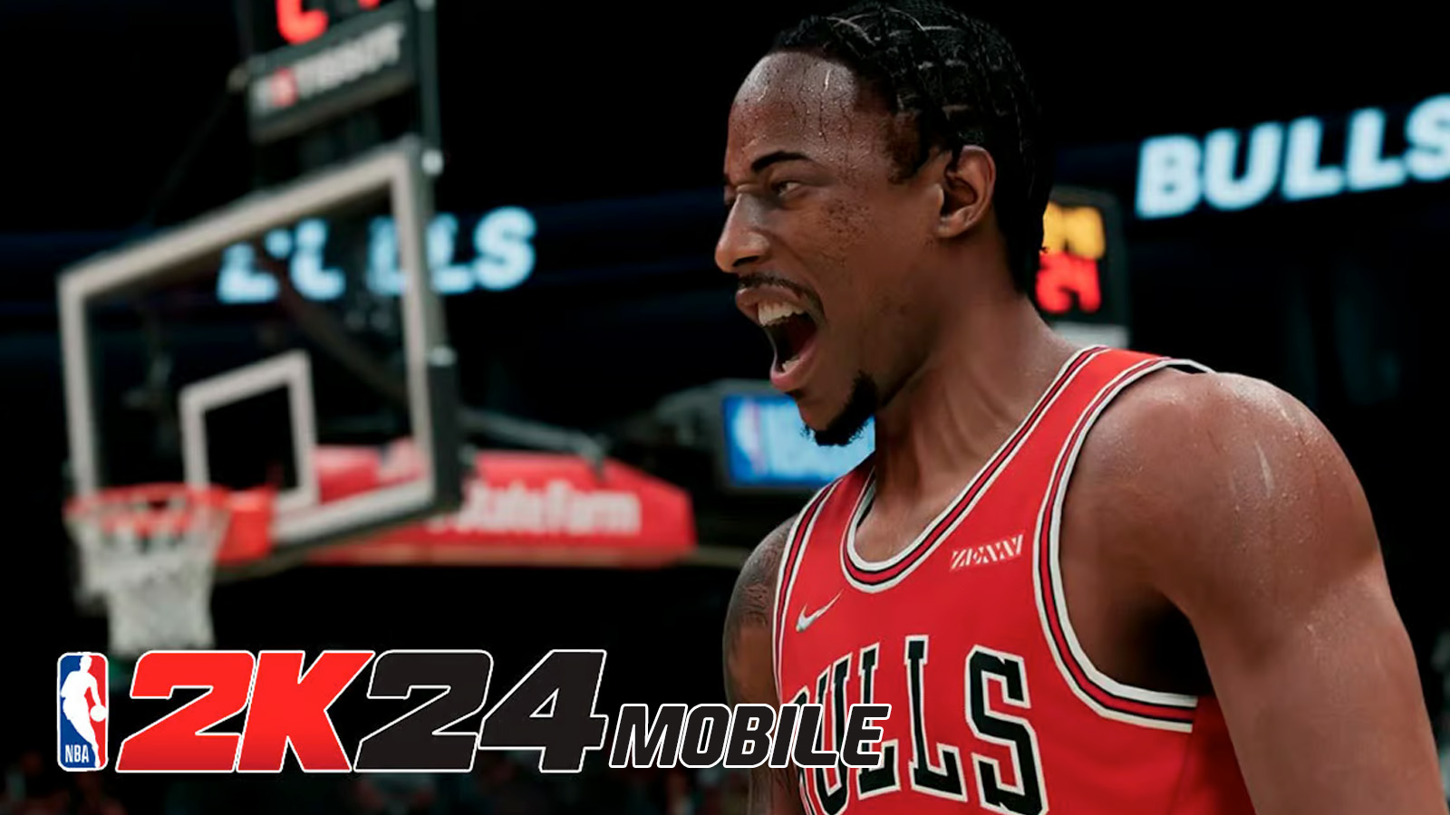 Demar Derozan on 2K24 Android Cover